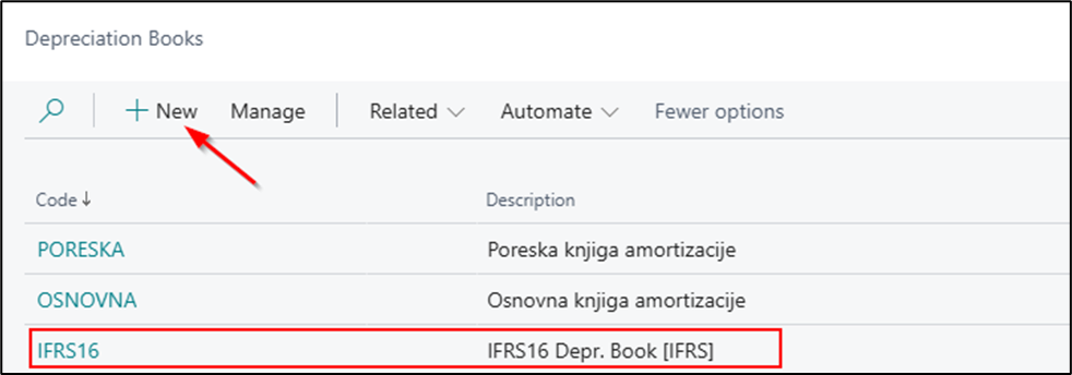 Depreciation Book