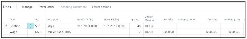 Calculated Wages