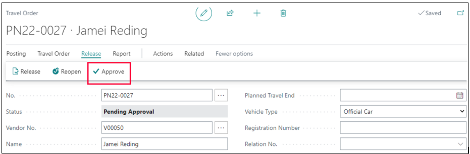 Incoming Document Details